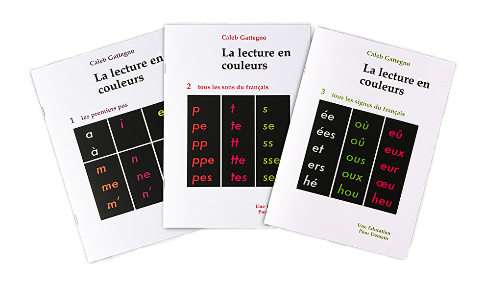 Les 3 livres de La lecture en couleurs