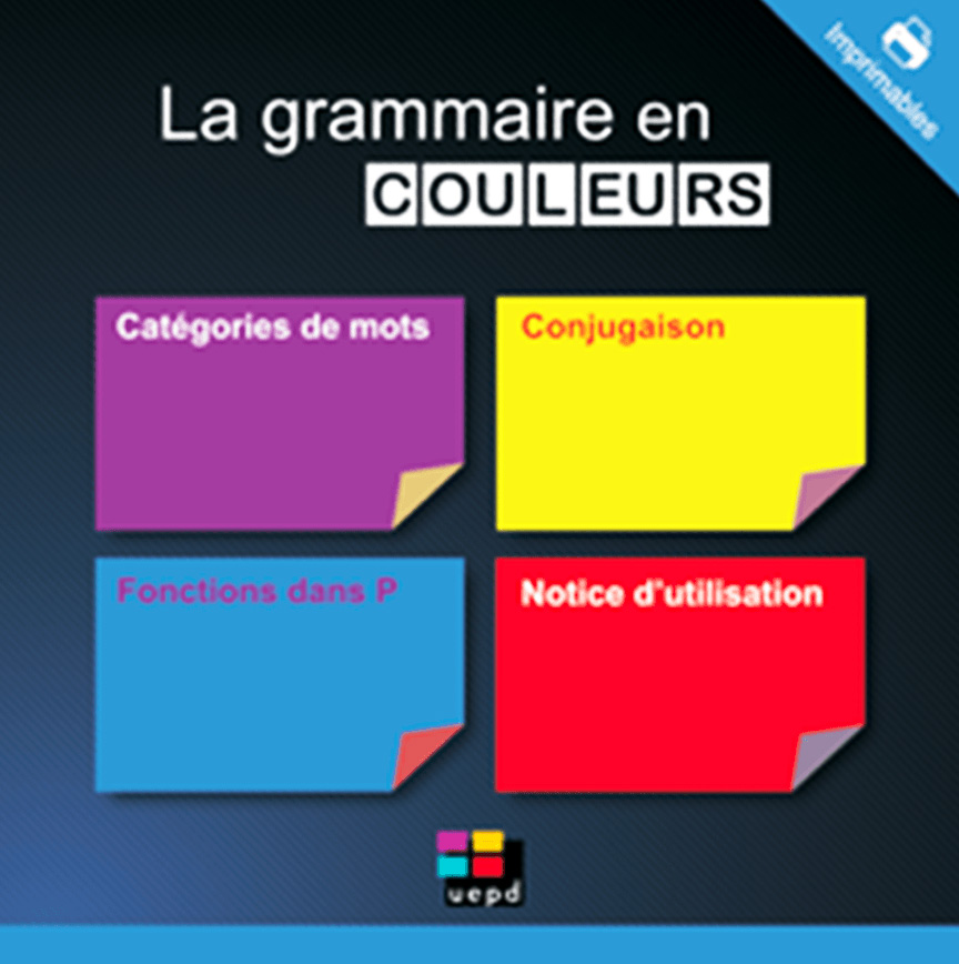 CD rom La Grammaire en couleurs