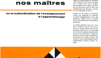 Livre Ces enfants nos maîtres