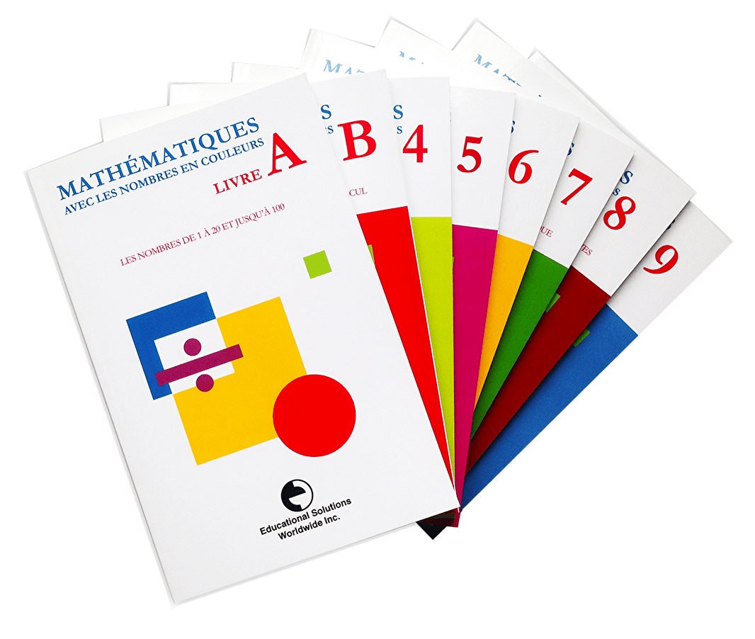 Mathématiques avec les nombres en couleurs
